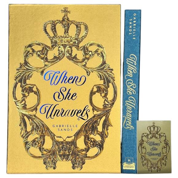 Darkly Bookish Box When She Unravels by Gabrielle Sands -May 2025 Exclusive Luxe - Picture 1 of 12